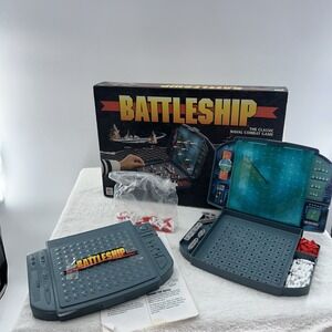 Vintage Battleship Milton Bradley 1996 90s War Classic Board Game Complete